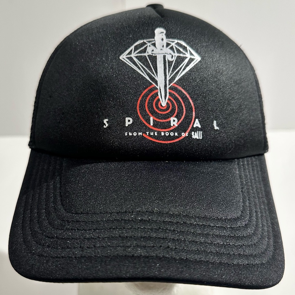 Diamond Supply Co. Black Rare Spiral From The Book Of Saw 21 Savage Trucker Hat